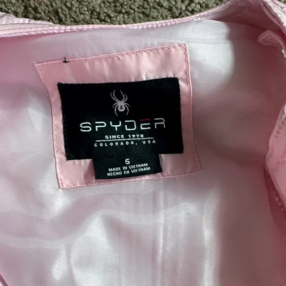 Spyder Light Pink Jacket - Picture 2 of 3